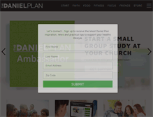 Tablet Screenshot of danielplan.com